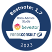  Siegel: bevestor mit Bestnote in der diesjährigen FondsConsult Robo-Advisor Studie