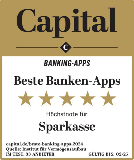  Siegel: S-App-Siegel Zeitschrift „Capital“ 2023
