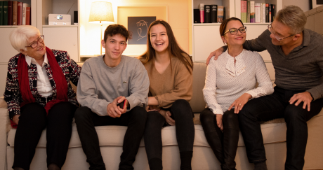 Familie Wegner - die Digitale Familie der Sparkasse Bodensee