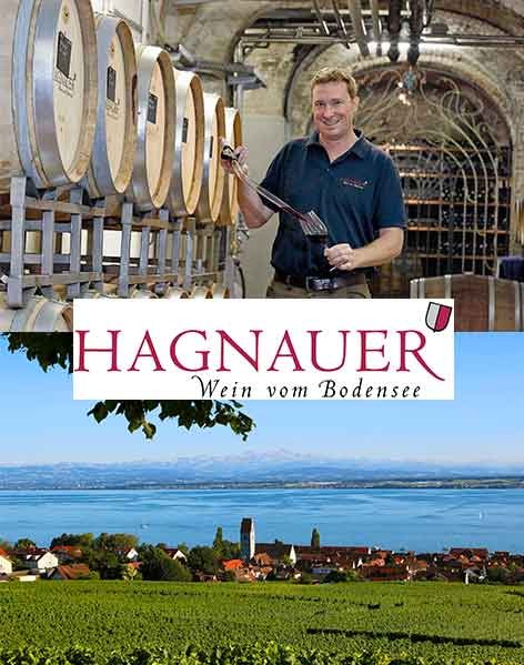 Bilder vom Winzerverein Hagnau, Kelter und Weinberge mit Blick auf Hagnau und Bodensee